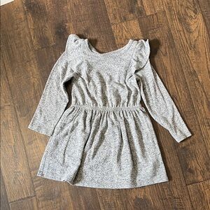 Cat & Jack Heather Gray Long Sleeve Dress